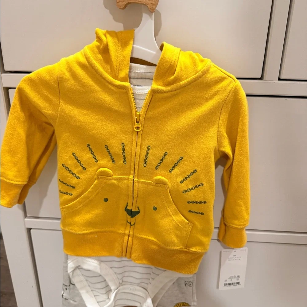 Yellow Baby Lion Set - Picture 1 of 4